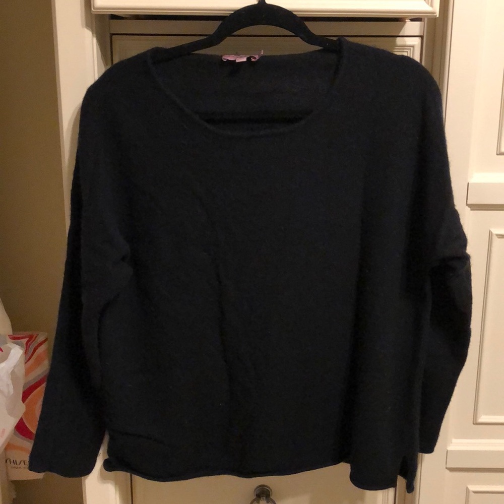 Calypso St barth black cashmere sweater size large